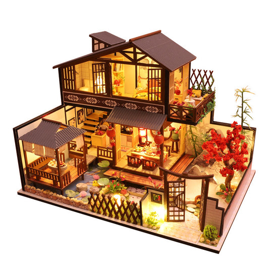 Forest Habitat | Japanese Style Villa DIY Miniature House Kit