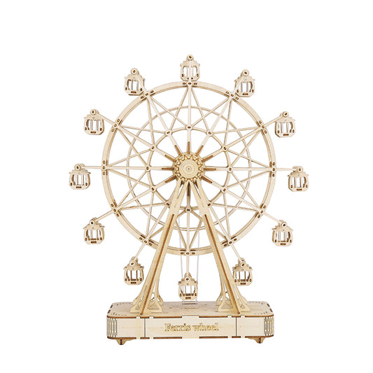 Rolife Ferris Wheel 3D Wooden Puzzle Music Box TGN01 [Only Ship To U.S.]