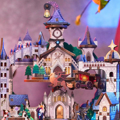 DIY 3D Wooden Puzzle Music Box | Magical Castle - The Emporium