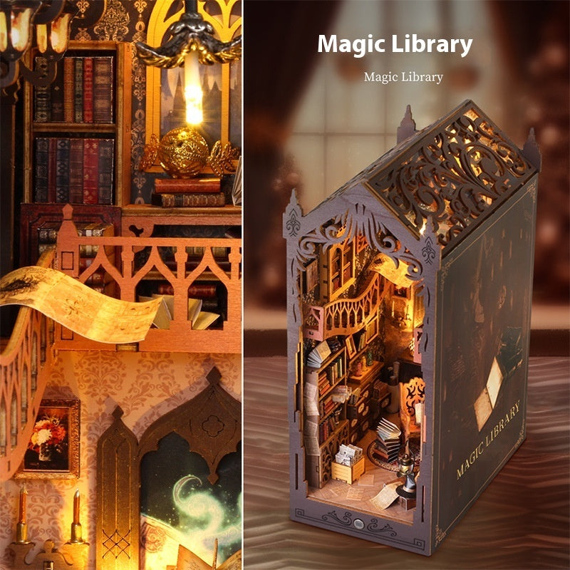 Magic Library | DIY Book Nook Shelf Insert Kit