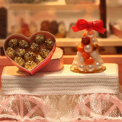 Chocolate Shop DIY Miniature House Kit