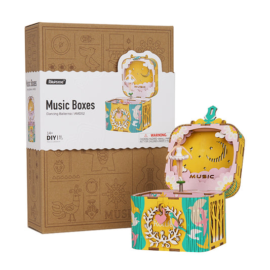 Rolife Dancing Ballerina Music Box AMD52 | English Manual