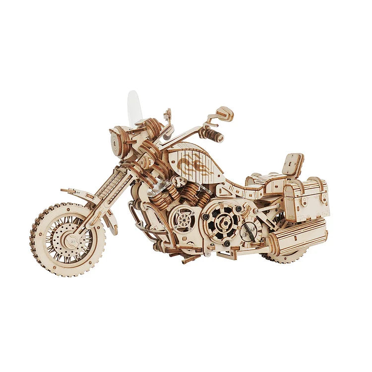 ROKR Cruiser Motorcycle 3D Wooden Puzzle LK504 [Only Ship To U.S.]