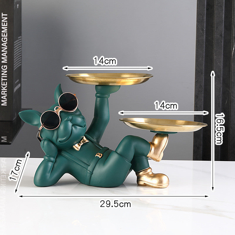 French Bulldog Butler Ornament