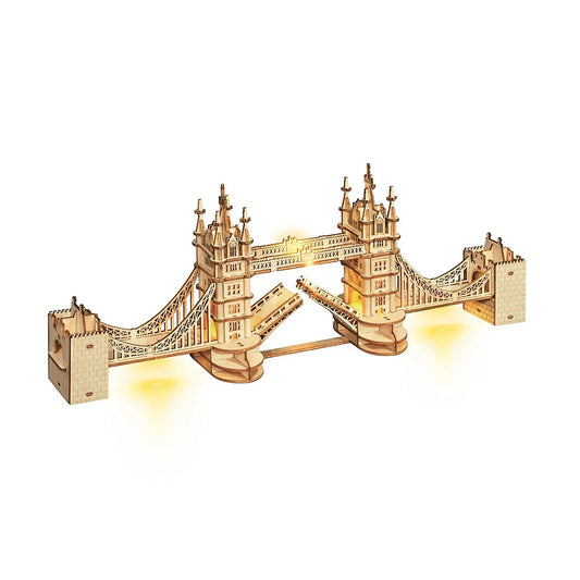 Rolife Tower Bridge with Lights 3D Wooden Puzzle TG412 - The Emporium