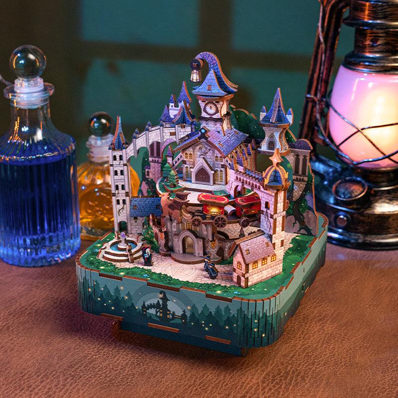 DIY 3D Wooden Puzzle Music Box | Magical Castle - The Emporium