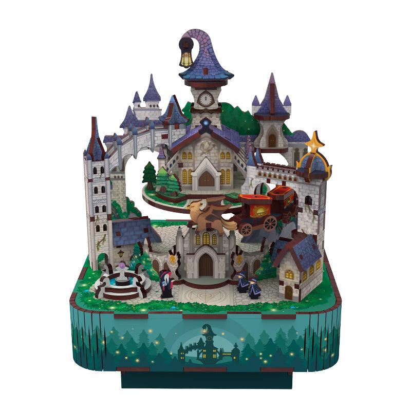 DIY 3D Wooden Puzzle Music Box | Magical Castle - The Emporium