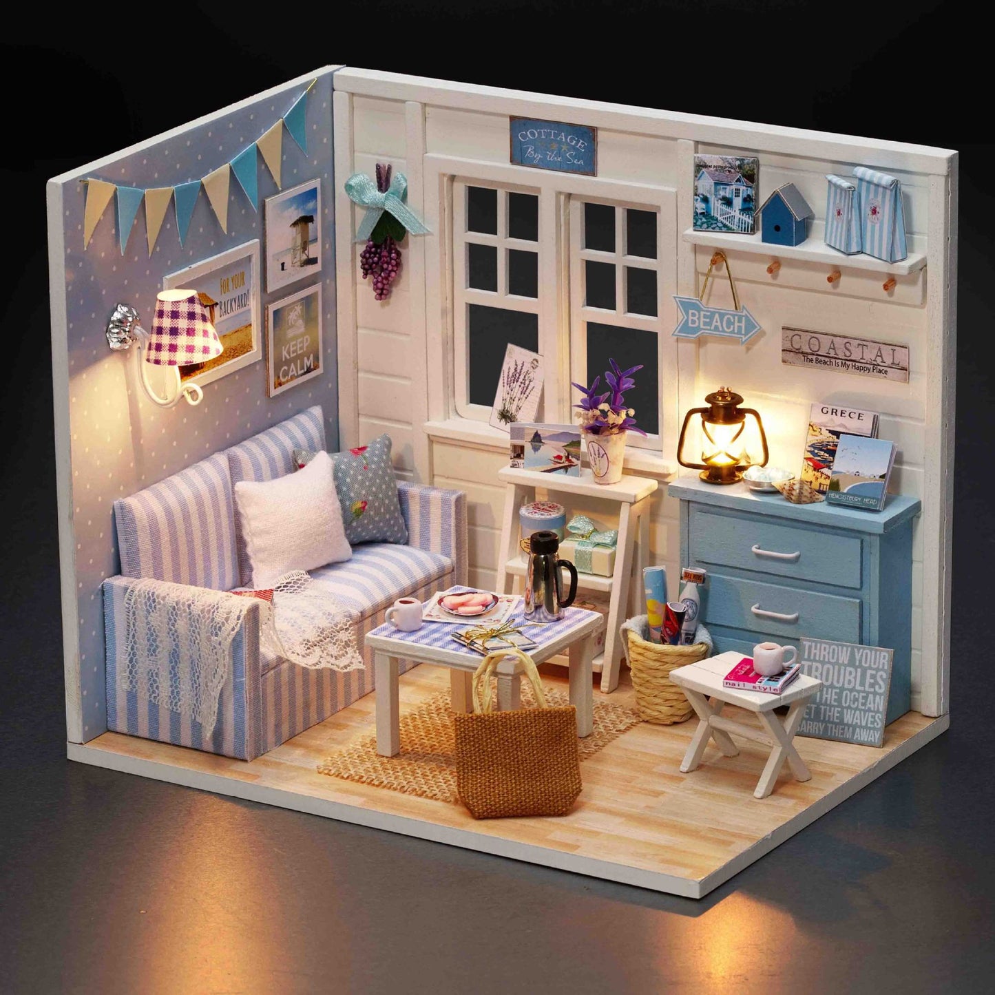 Fresh Sunshine DIY Miniature House Kit