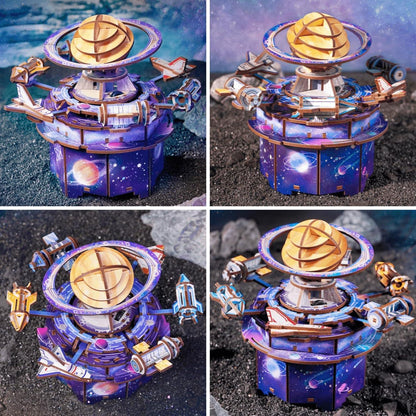 DIY 3D Wooden Puzzle Music Box | Vast Universe - The Emporium