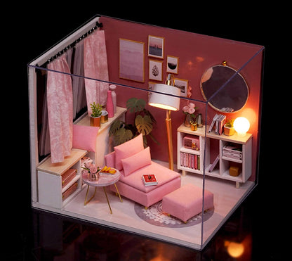 Happy Time DIY Miniature House Kit