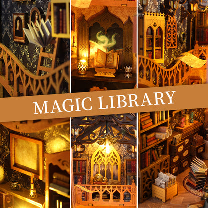 Magic Library | DIY Book Nook Shelf Insert Kit