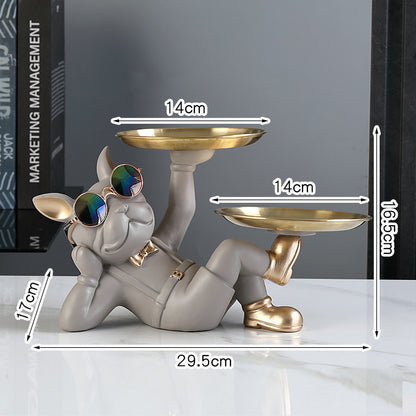 French Bulldog Butler Ornament