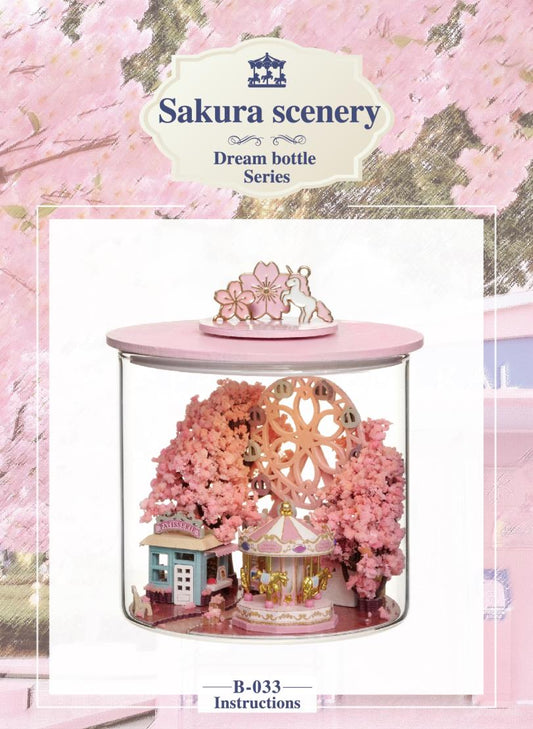 Sakura Scenery Dream Bottle Series B033 | English Manual