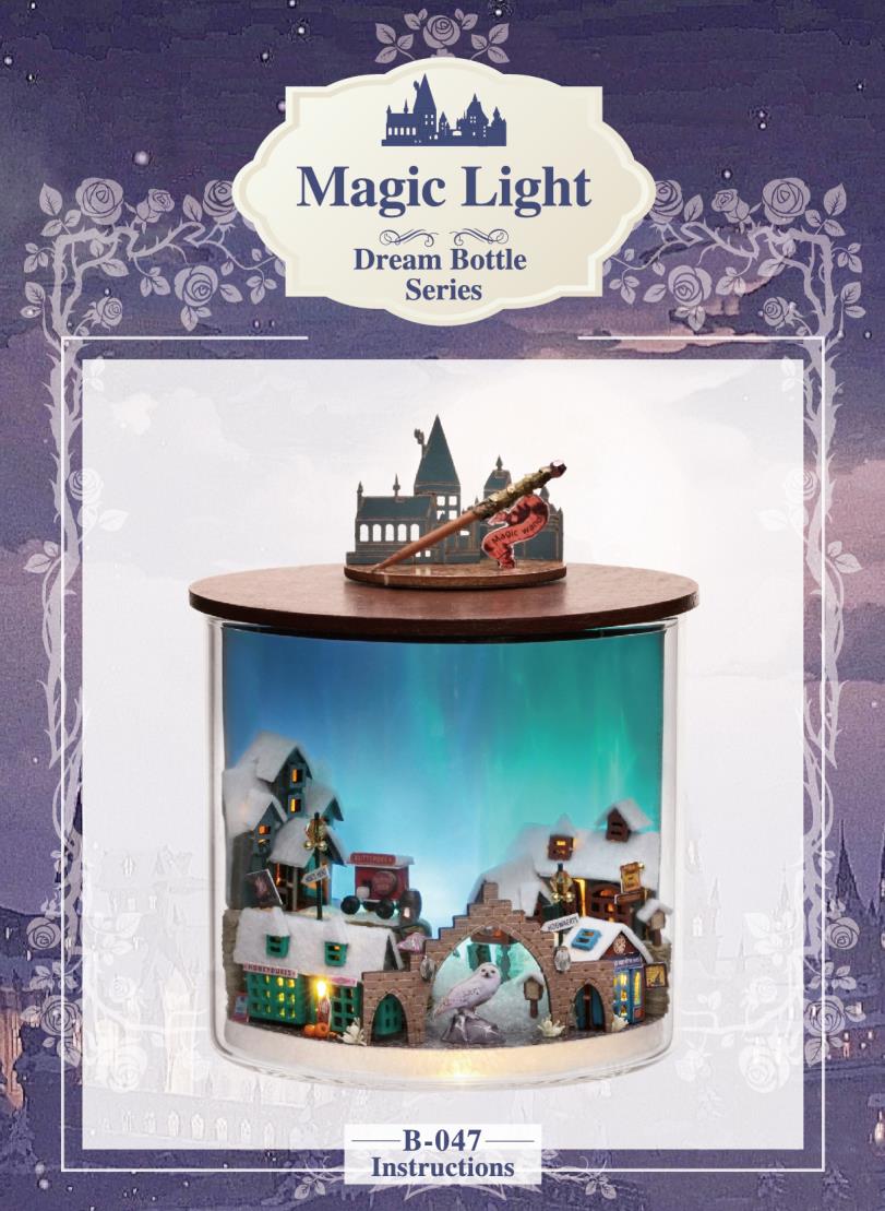 Magic Light Dream Bottle Series B047 | English Manual