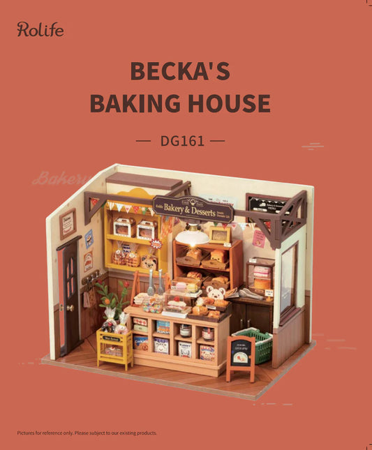 Rolife Becka's Baking House DG161 | English Manual