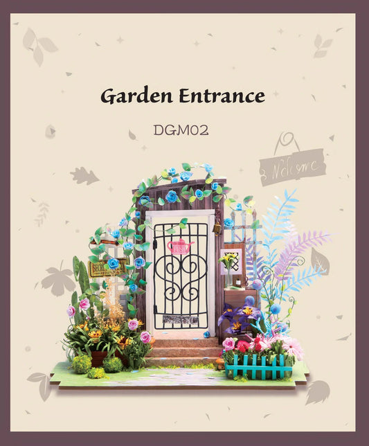 Rolife Garden Entrance DIY Miniature House DGM02 | English Manual