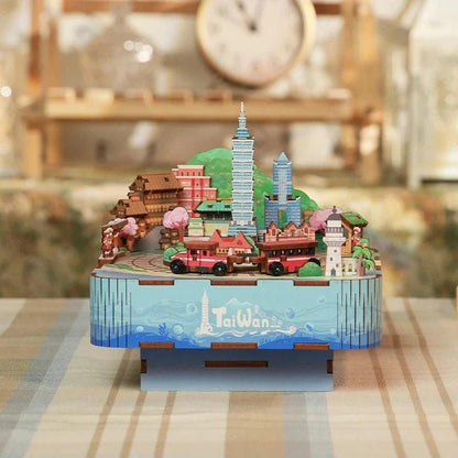 DIY 3D Wooden Puzzle Music Box | Taiwan - The Emporium