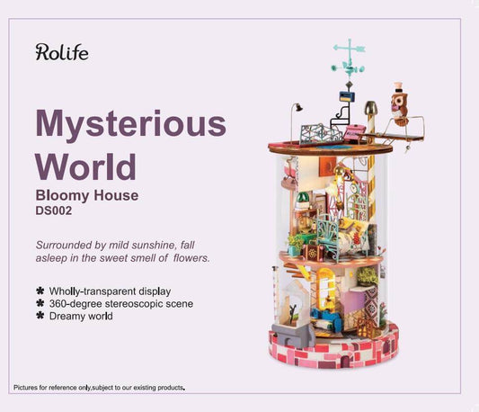 Rolife Bloomy House DIY Miniature House DS002 | English Manual