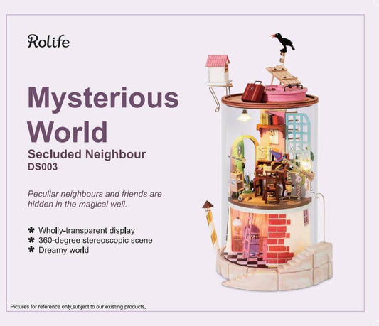 Rolife Secluded Neighbour DIY Miniature House DS003 | English Manual