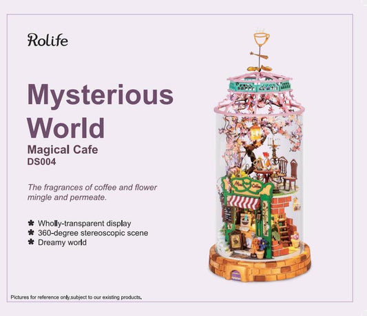 Rolife Magical Cafe DIY Miniature House DS004 | English Manual