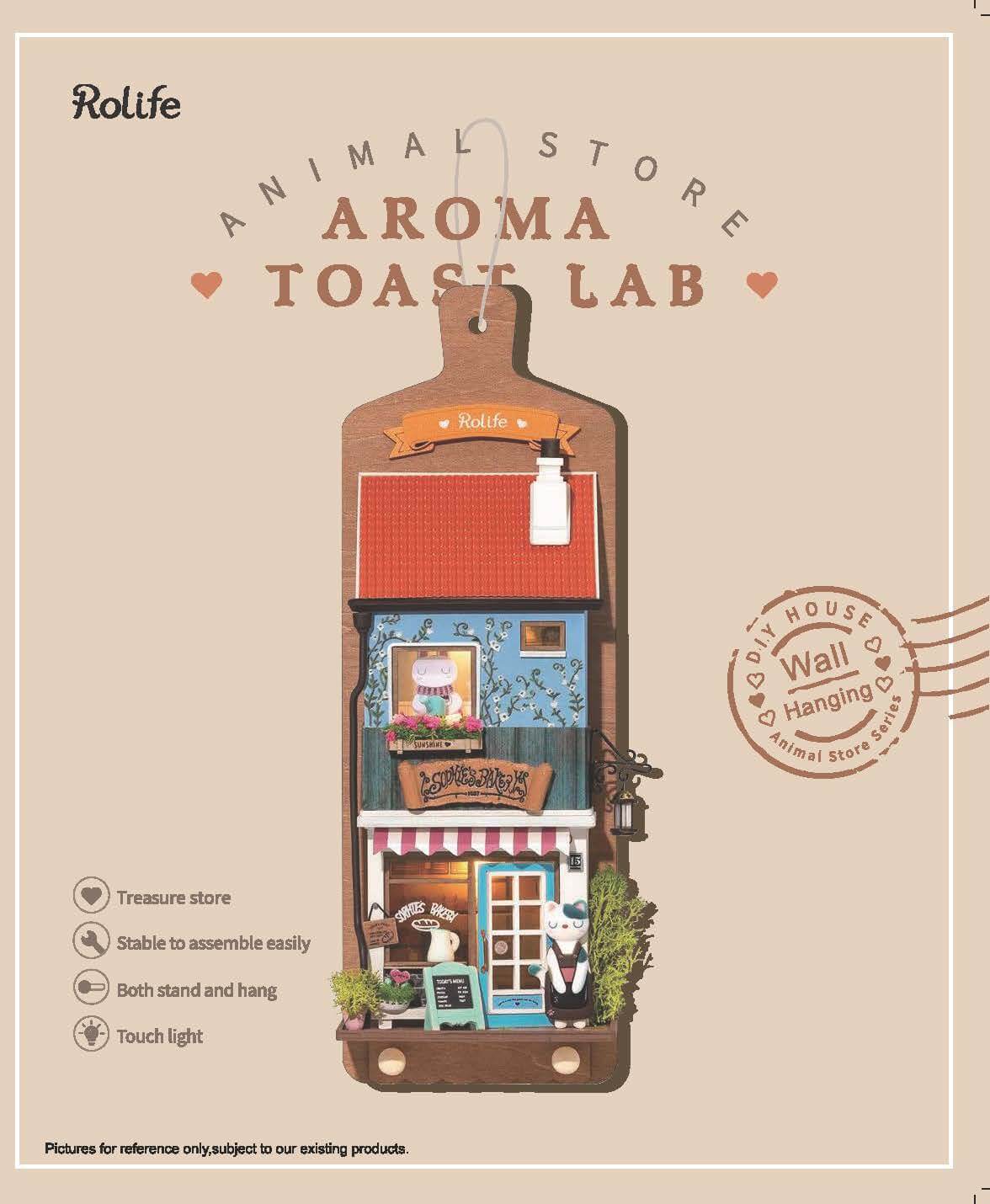 Rolife Aroma Toast Lab DS019 | English Manual