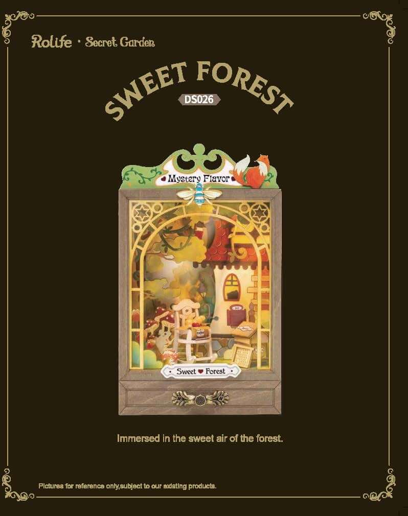 Rolife Secret Garden Sweet Forest DS026 | English Manual