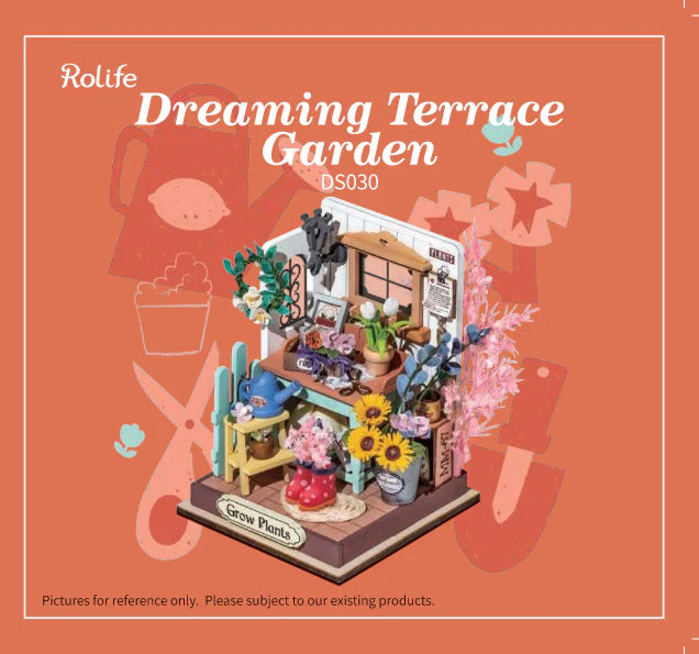 Rolife Dreaming Terrace Garden DS030 | English Manual