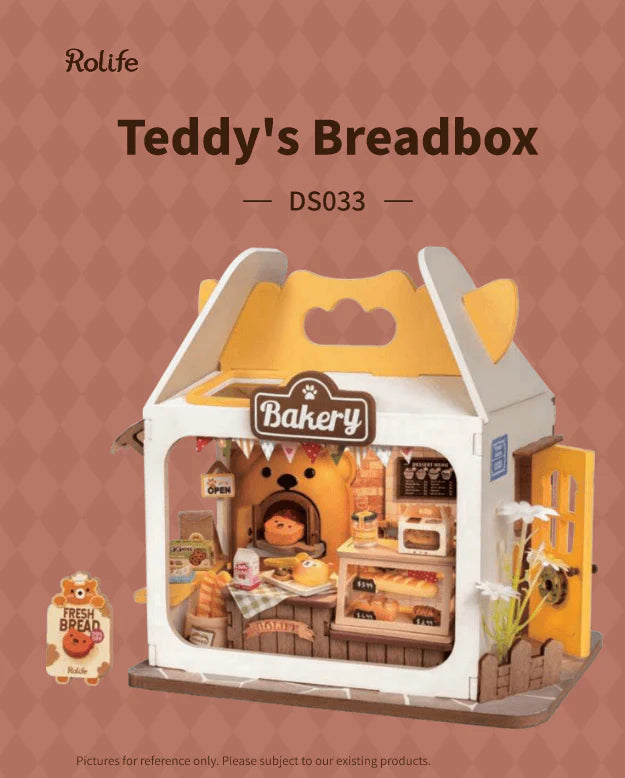 Rolife Teddy's Breadbox DS033 | English Manual