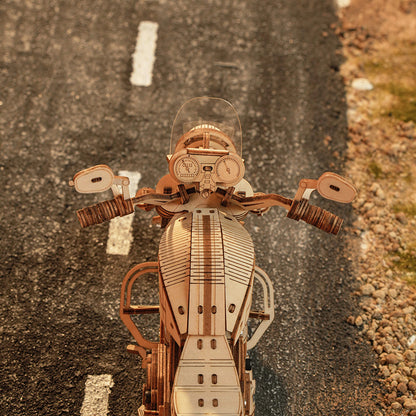 ROKR Cruiser Motorcycle 3D Wooden Puzzle LK504 [Only Ship To U.S.]