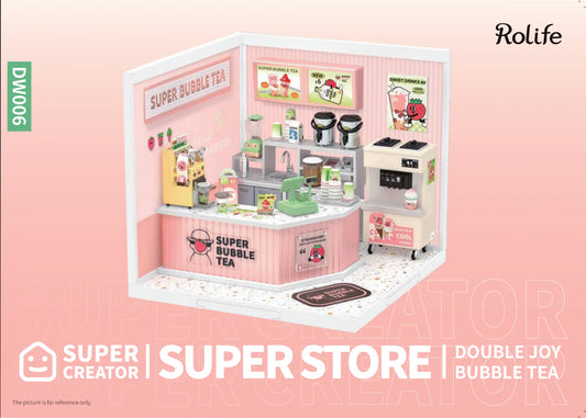 Rolife Super Creator Double Joy Bubble Tea DW006 | English Manual