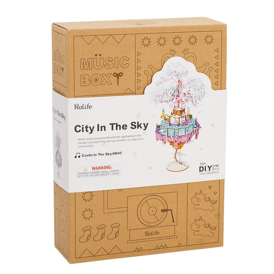 Rolife City In The Sky Music Box AM45 | English Manual