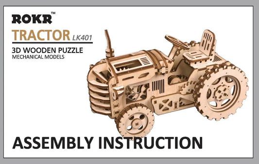 ROKR Tractor Mechanical Gears LK401 | English Manual