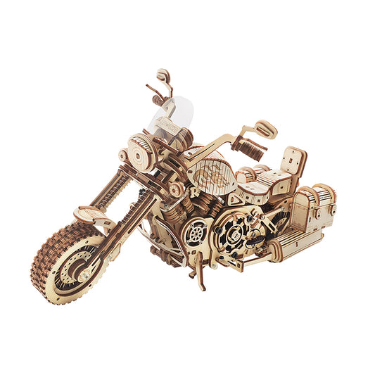 ROKR Cruiser Motorcycle 3D Wooden Puzzle LK504 [Only Ship To U.S.]