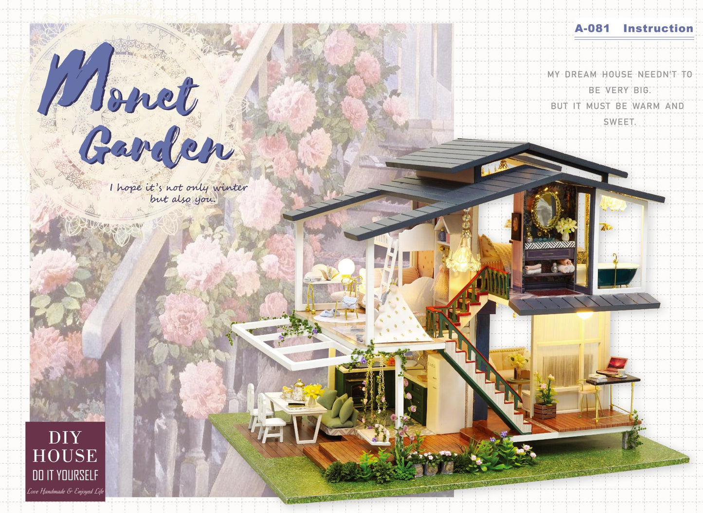 Monet Garden A081 | English Manual