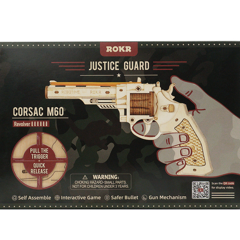 ROKR Corsac M60 Justice Guard Gun LQ401 | English Manual