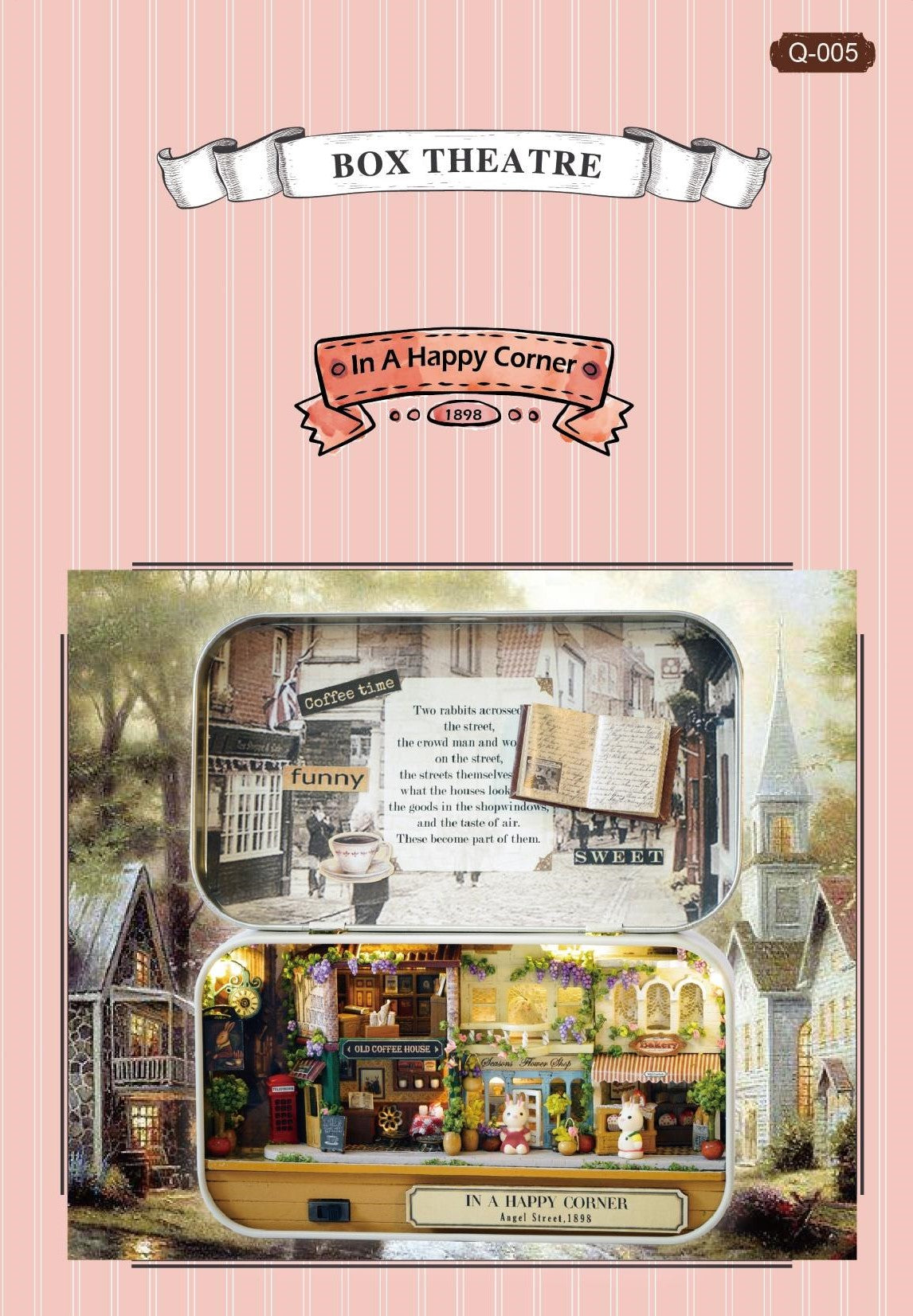 In A Happy Corner Box Theatre Q005 | English Manual