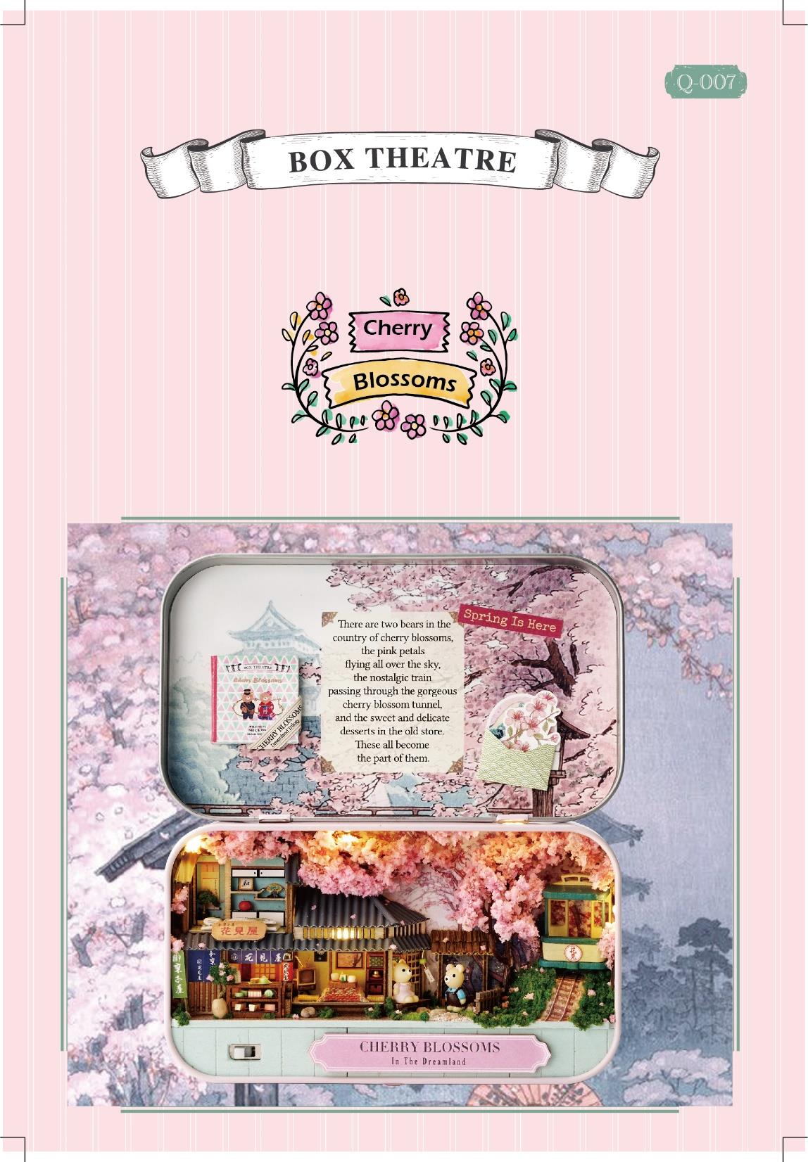 Cherry Blossoms Box Theatre Q-007 | English Manual