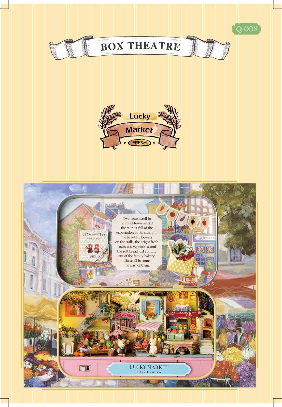 Lucky Market Box Theatre Q-008 | English Manual