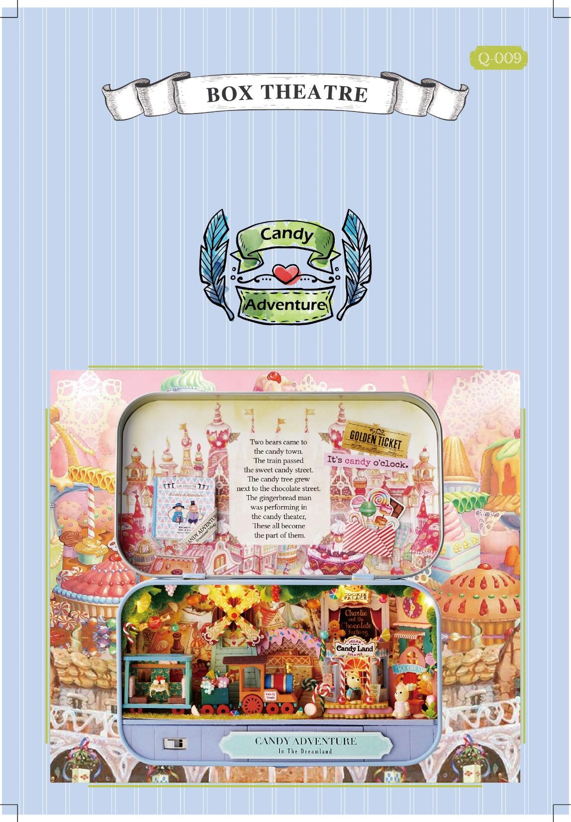 Candy Adventure Box Theatre Q-009 | English Manual