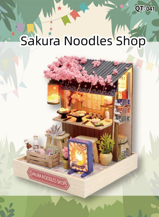 Sakura Noodles Shop Corner Of Happiness QT-041 | English Manual