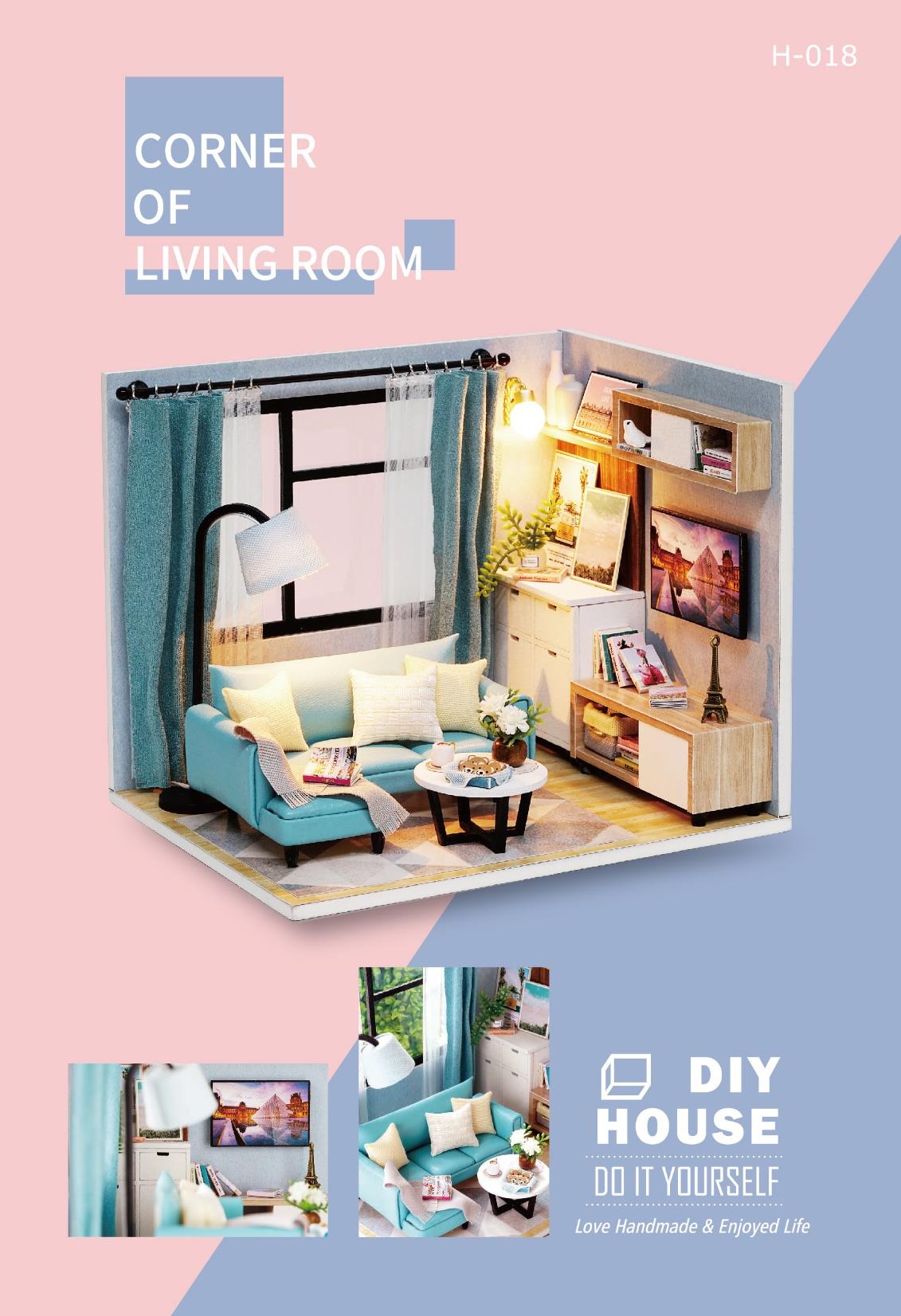 Corner Of Living Room H-018 | English Manual