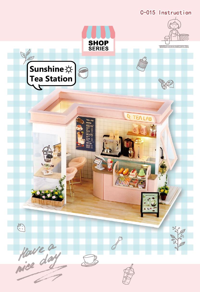 Sunshine Tea Station C-015 | English Manual