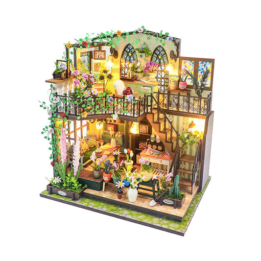 Darcy Flower House | DIY Miniature House Kit