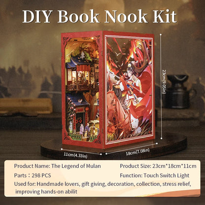 DIY Book Nook Kit | The Legend of Mulan