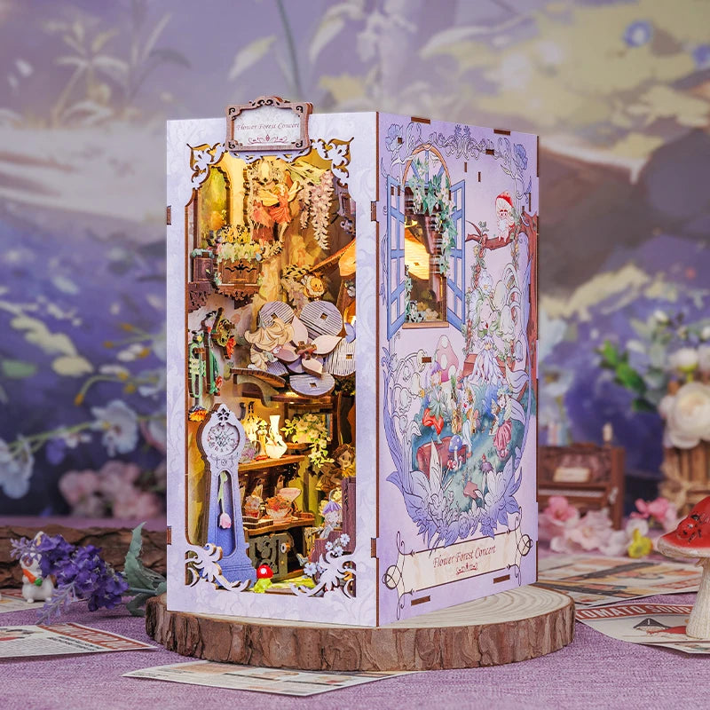 DIY Book Nook Kit | Flower Forest Concert