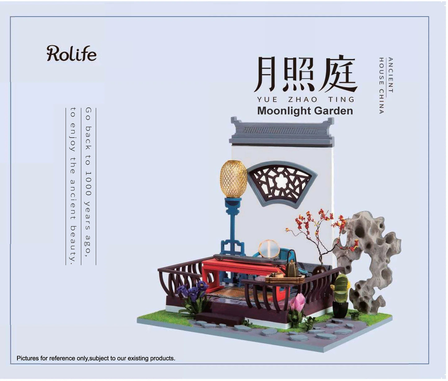 Rolife Moonlight Garden DIY Miniature House SN003 | English Manual