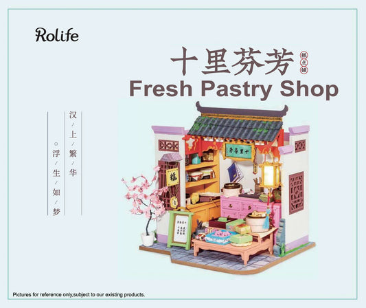 Rolife Fresh Pastry Shop DIY Miniature House SN009 | English Manual