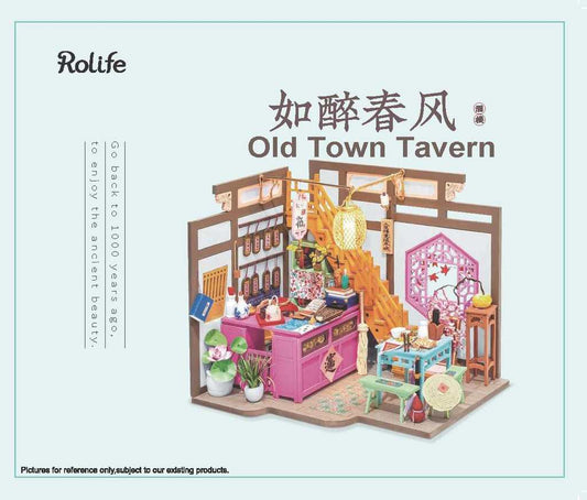 Rolife Old Town Tavern DIY Miniature House SN011 | English Manual