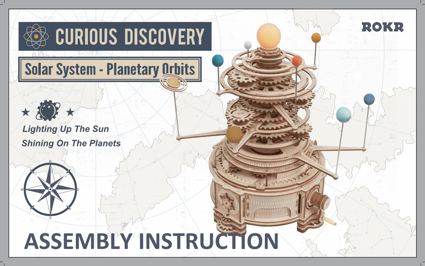 ROKR Solar System Planetary Orbits ST001 | English Manual