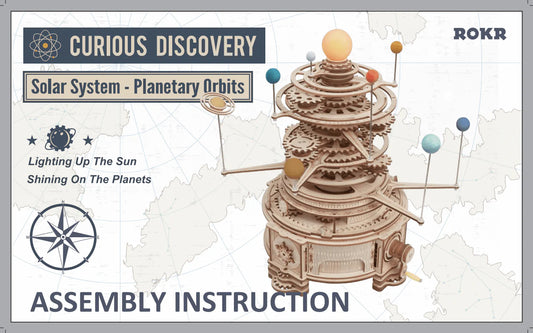 ROKR Solar System Planetary Orbits ST001 | English Manual